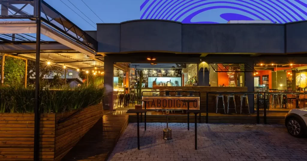 Rabodigalo, no bairro Santa Mônica, em Florianópolis.