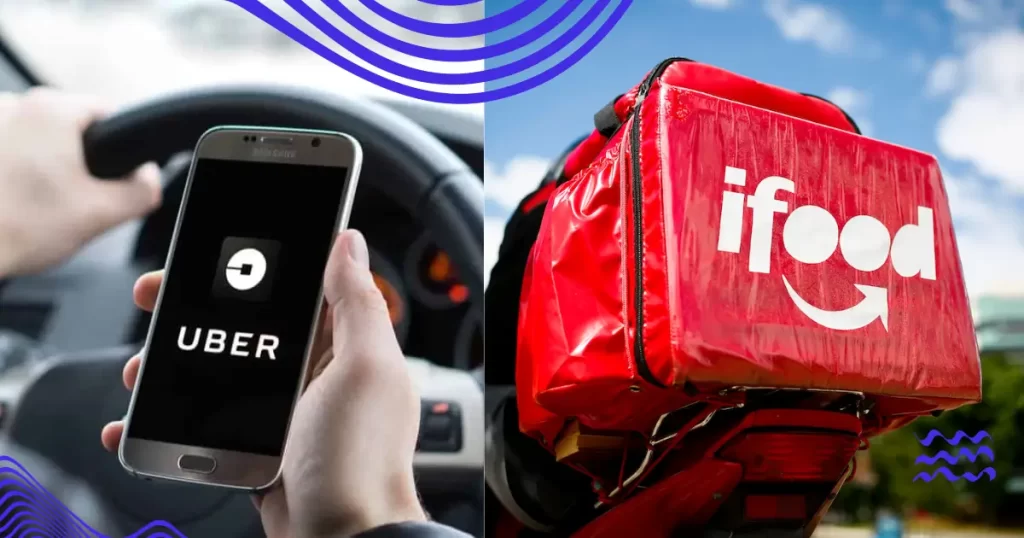 Integração Uber a iFood.