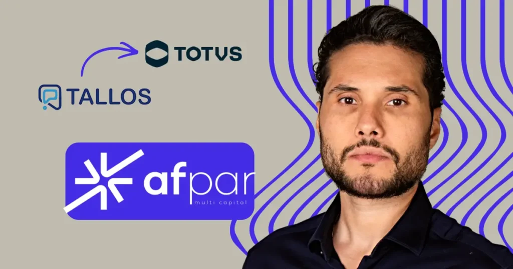 Após vender a Tallos por R$140 mi para a RD Station, Arthur Frota lança a AFPAR com R$25 mi para criar e investir em startups.
