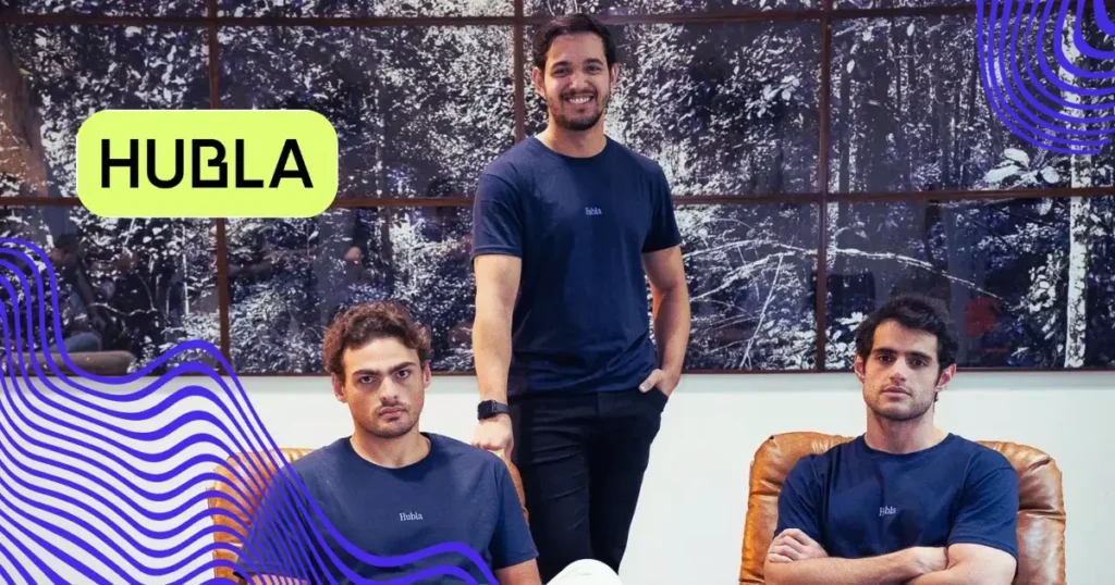 Founders da Hubla: Arthur Alvarenga (CEO), Breno Oliveira, Raphael Capelão e Bernardo Reis.