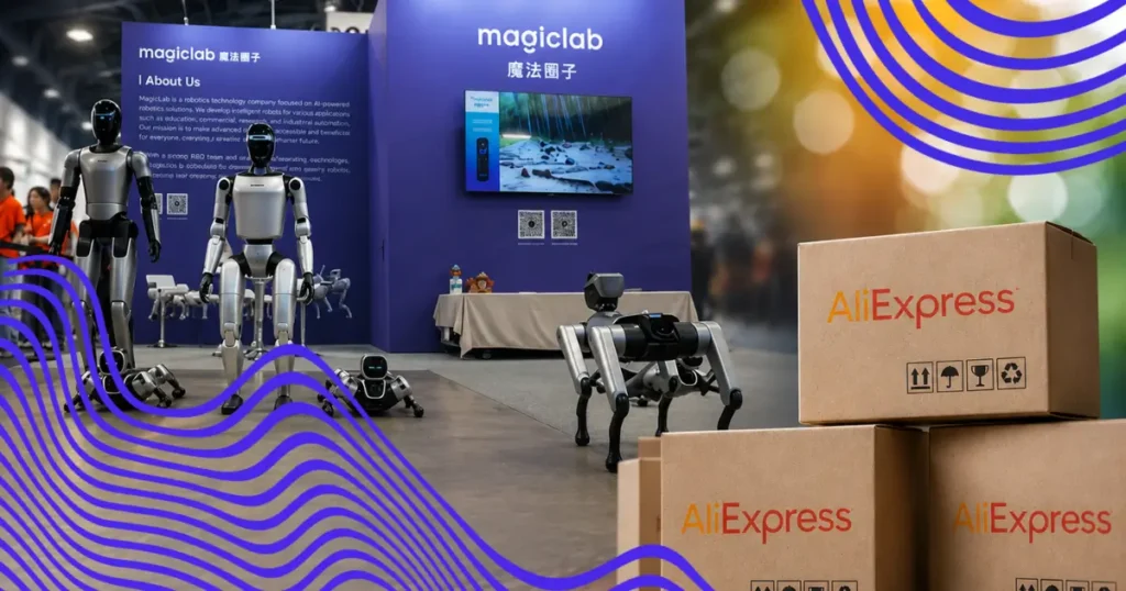 AliExpress e MagicLab firmam acordo para venda de robôs.