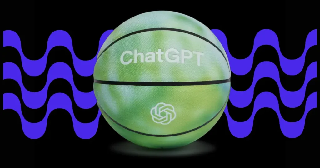 Bola de basquete do ChatGPT.