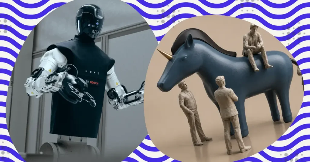 Humanoid se torna unicórnio.