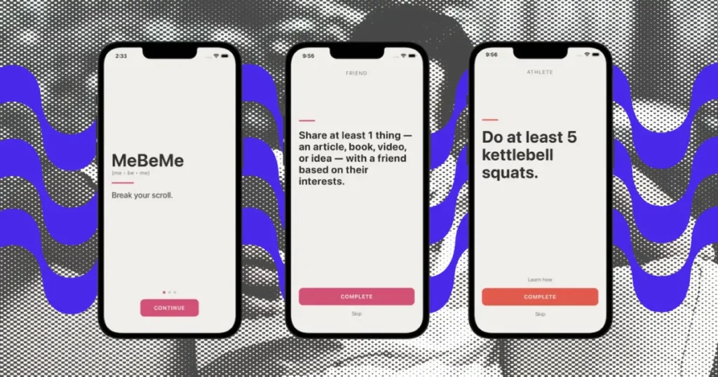 App para reduzir vício em telas.