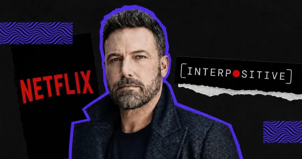 Netflix adquire startup de Ben Affleck.
